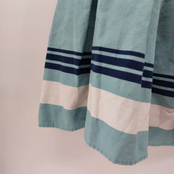 Jason Wu for Target Blue Skirt Plus Size 22W Pleaded Cotton - Picture 6 of 13